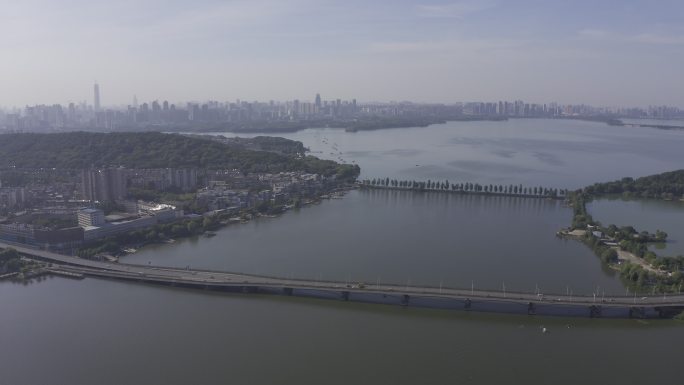 4K-log武汉东湖生态航拍