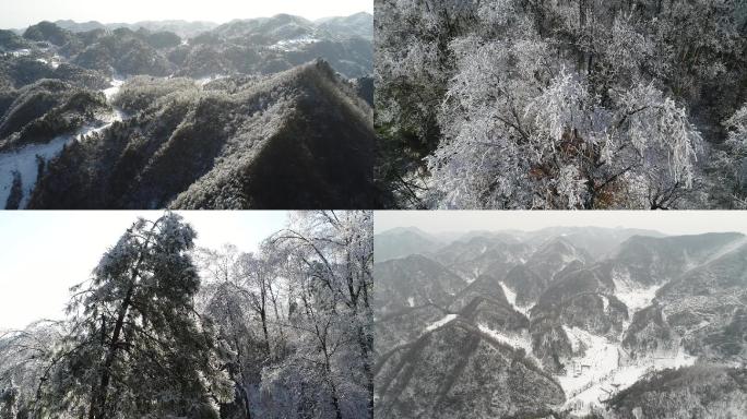 雪山航拍雪山