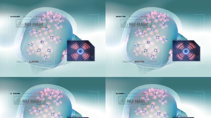 医学医疗大脑医学演示医学动画分