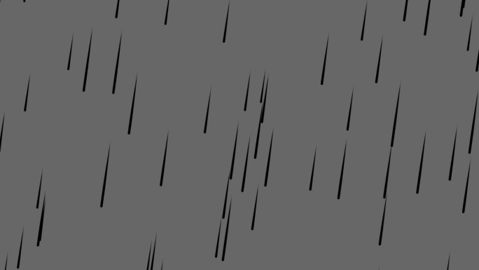 mg卡通黑白雨滴和曲线元素