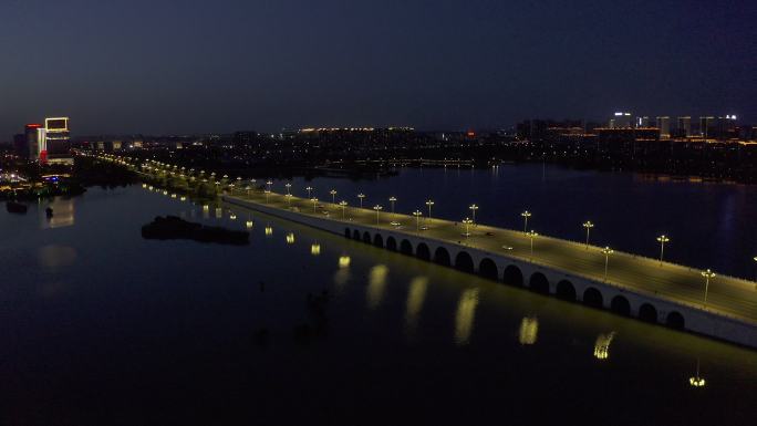 4K-log银川万寿路航拍