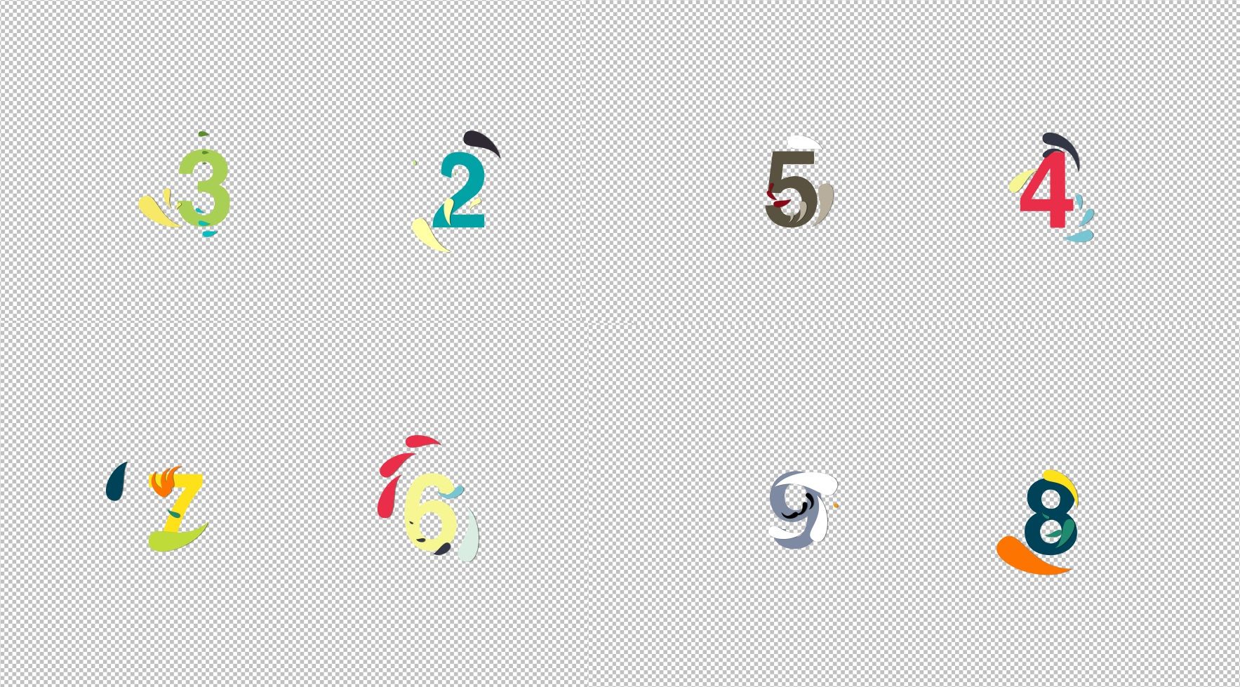 卡通创意数字10组 带通道 视频素材包下载 编号 影视包装 Vj师网www Vjshi Com 卡通创意数字10组 带通道 视频素材包下载 编号 影视包装 Vj师网www Vjshi Com