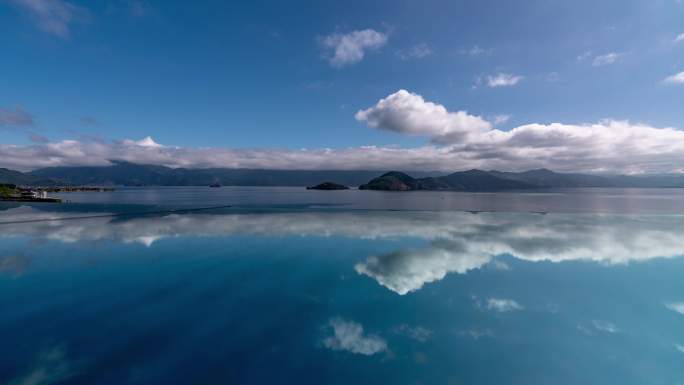 【8K】泸沽湖延时摄影，天空之境