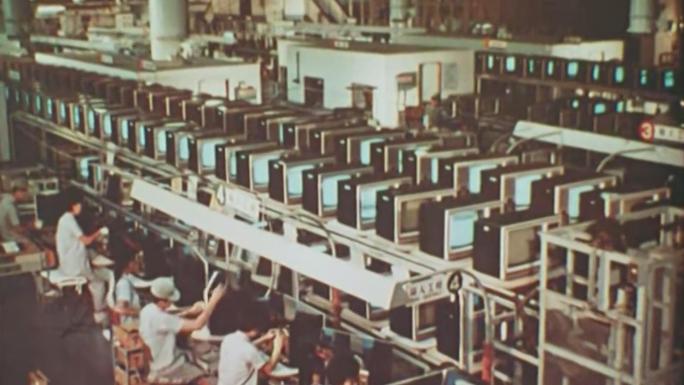 70年代80年代 日本 工厂 电子 工业