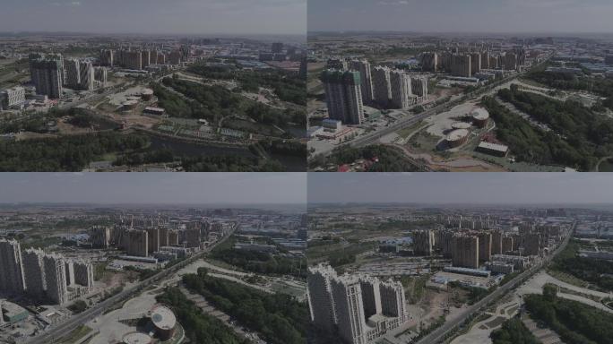 黑龙江哈尔滨五常市航拍空镜4Klogo