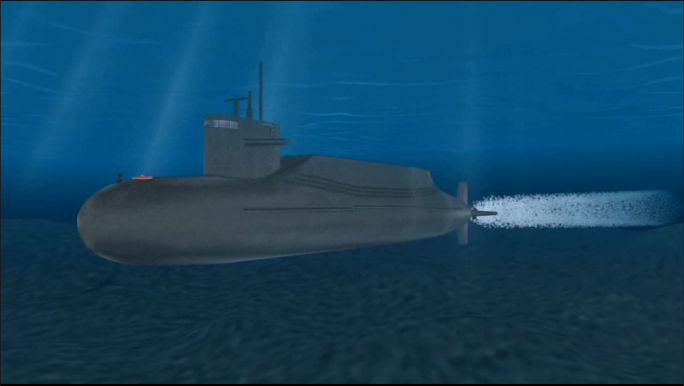 核潜艇3d模型