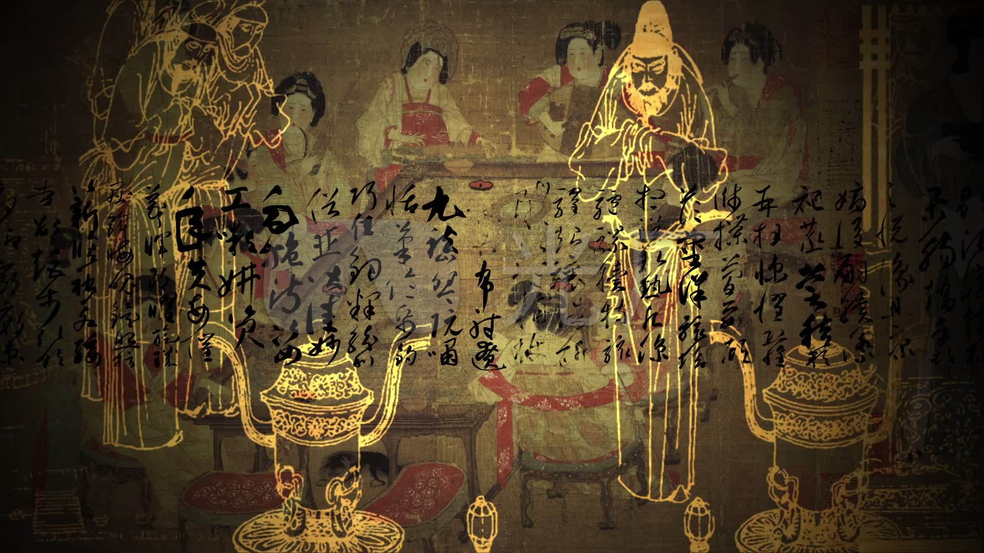 唐朝盛世繁华插画长卷轴|插画|创作习作|sohumorous - 原创作品 - 站酷 (ZCOOL)