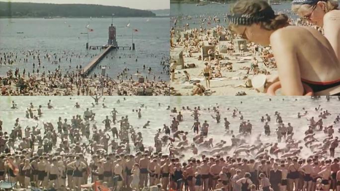 30年代海滨浴场