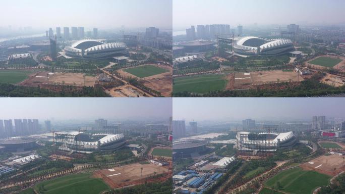 4K-log武汉体育中心航拍5