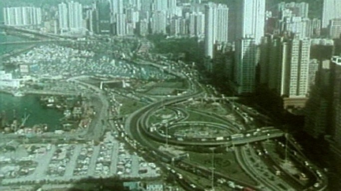 80年代繁华的香港