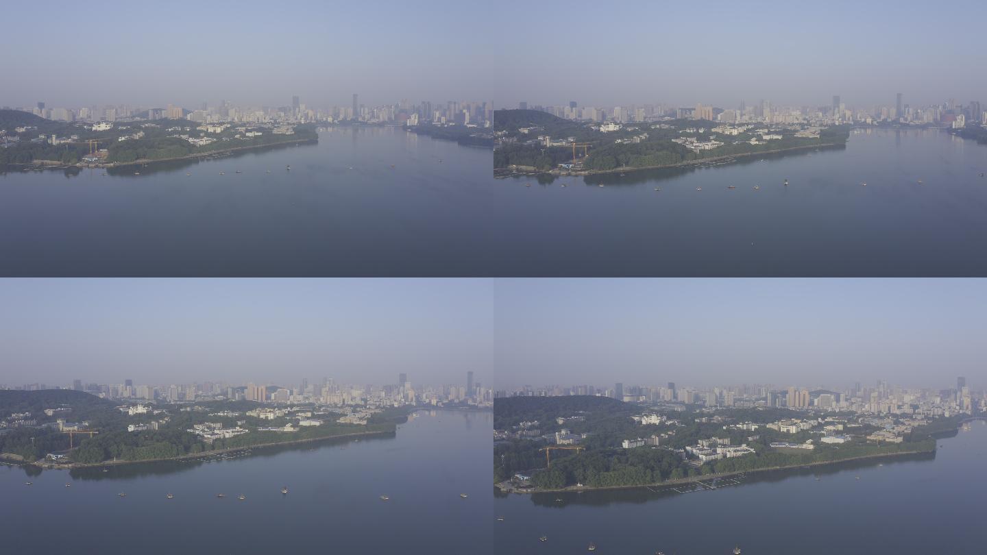 4K-log武汉东湖航拍
