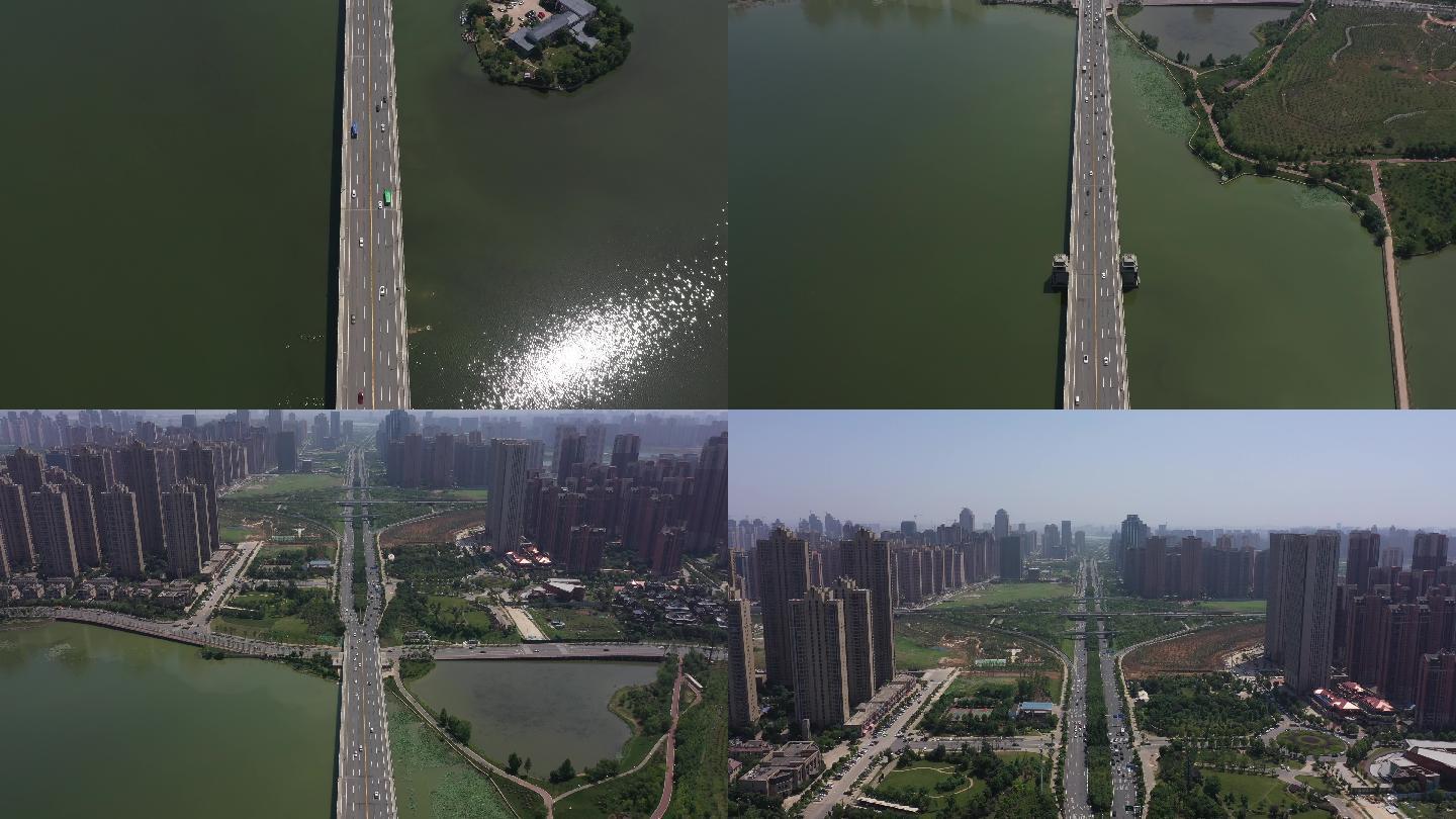 4K-log武汉江城大桥航拍