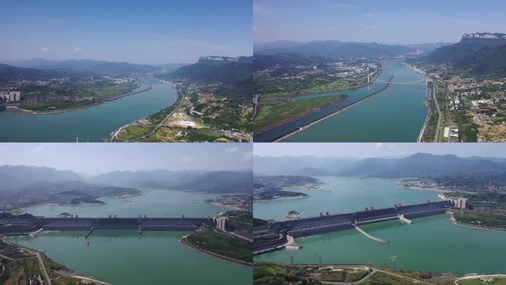 4k三峡大坝航拍