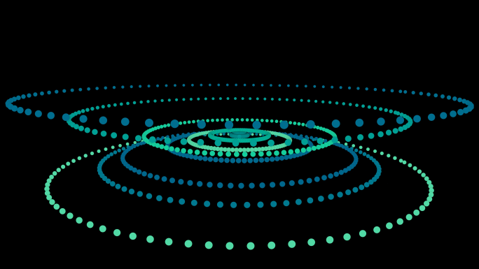 圈圈背景原创视频素材ae模板