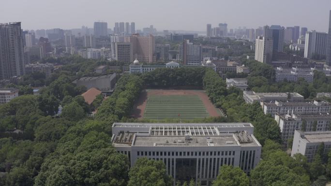 4K-log武汉大学信息学部航拍