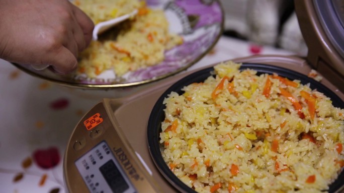 抓饭做饭肉抓饭