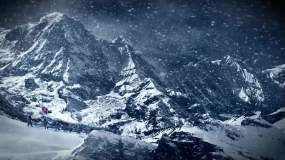 雪山背景视频素材下载 雪山背景ae模板下载 Vj师网