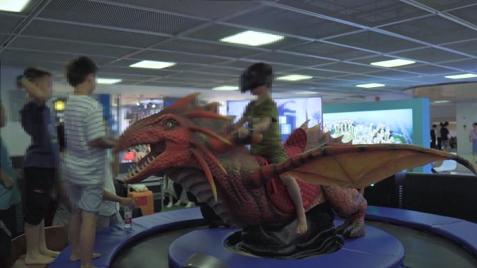 儿童3D恐龙体验