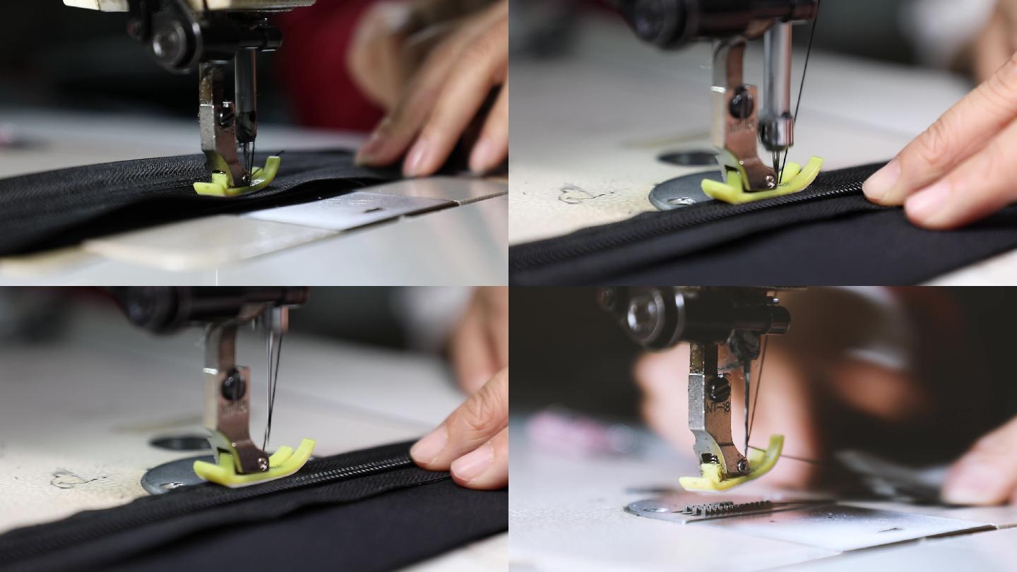缝纫机裁缝机衣服服装设计加工厂服装