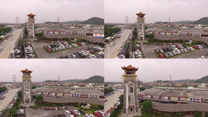 新会陈皮村4K航拍