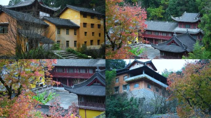 【原创商】天台山石梁飞瀑古方广寺中方广寺