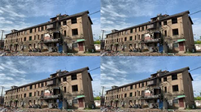 城市废墟4k视频素材