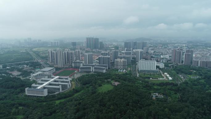 深圳市光明区航拍全景