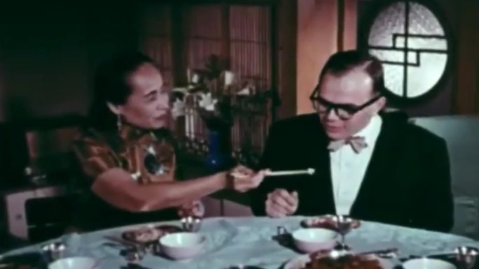 40年代外国人吃中餐