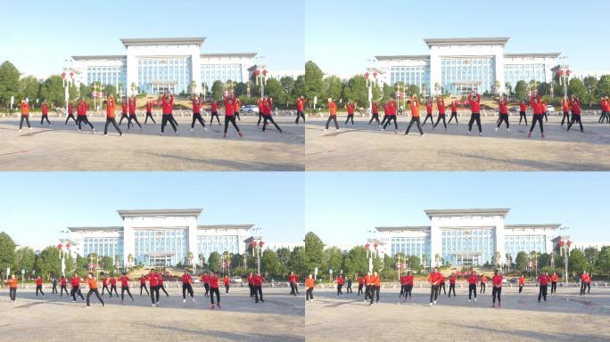原创正版4K永州新田广场舞蹈城市文化健身