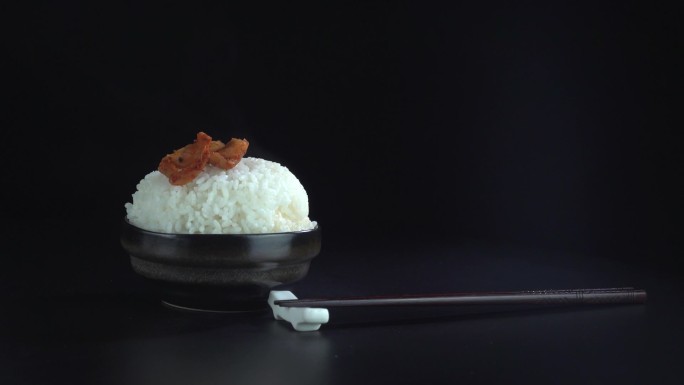 【原创】麻辣萝卜干配米饭
