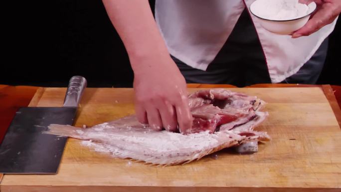 烤鱼海鱼加工红烧鱼