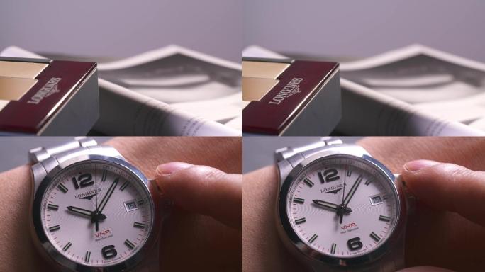 【有版权】戴手表看时间