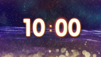 10分钟倒计时视频素材