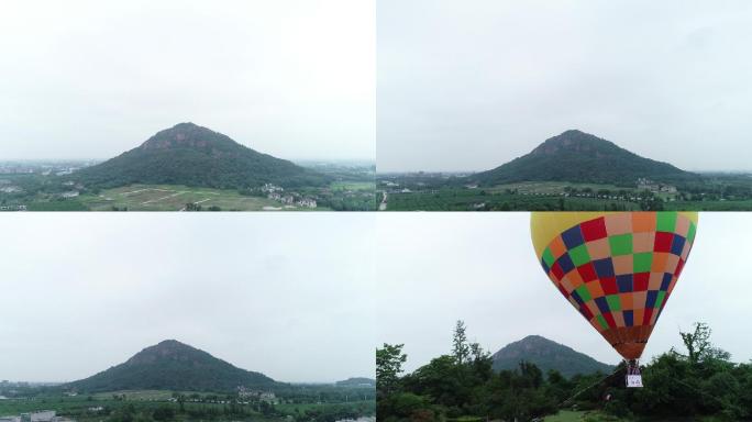 13、热气球、火山、桃林