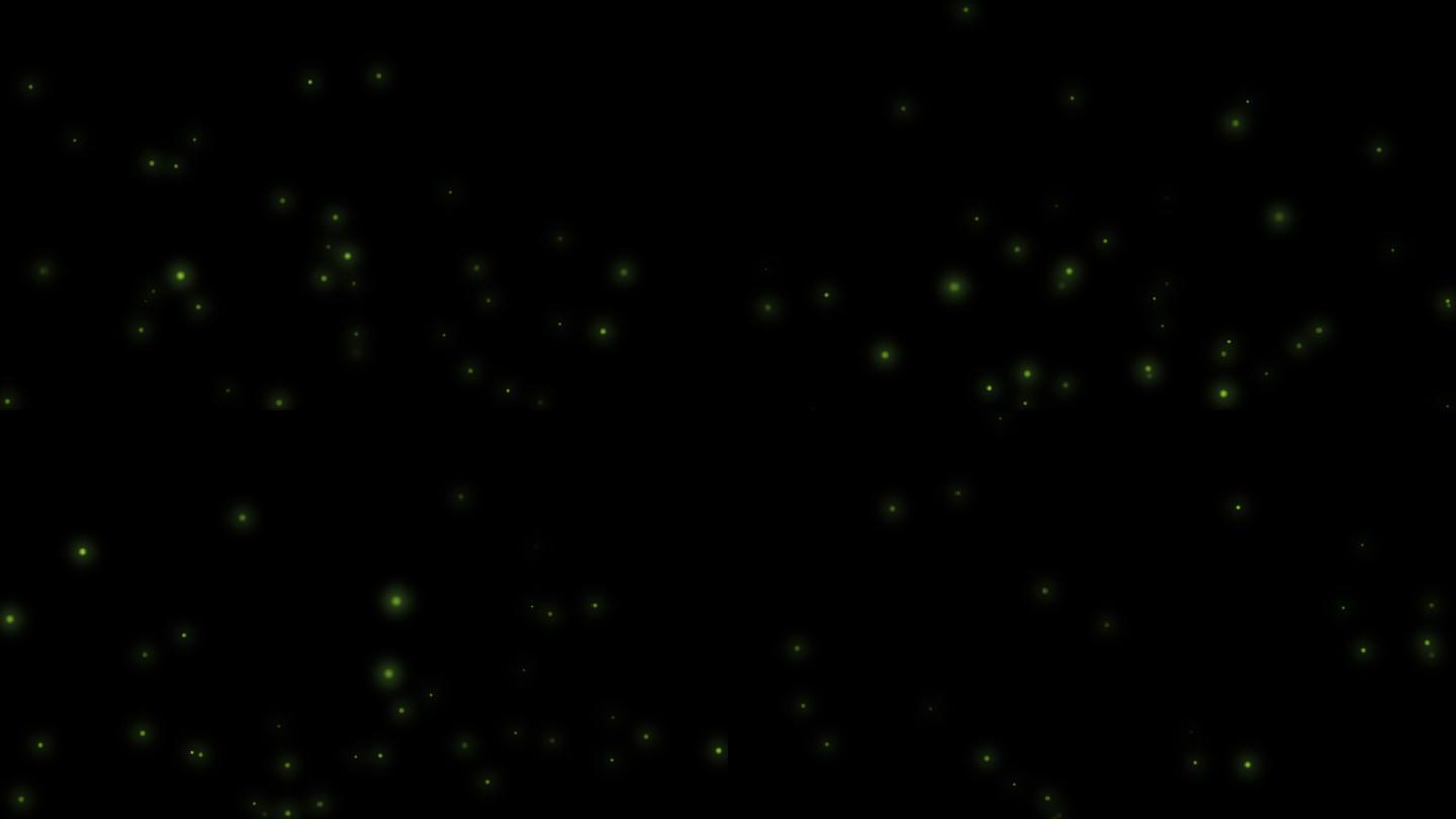 夜空下的萤火虫-alpha通道