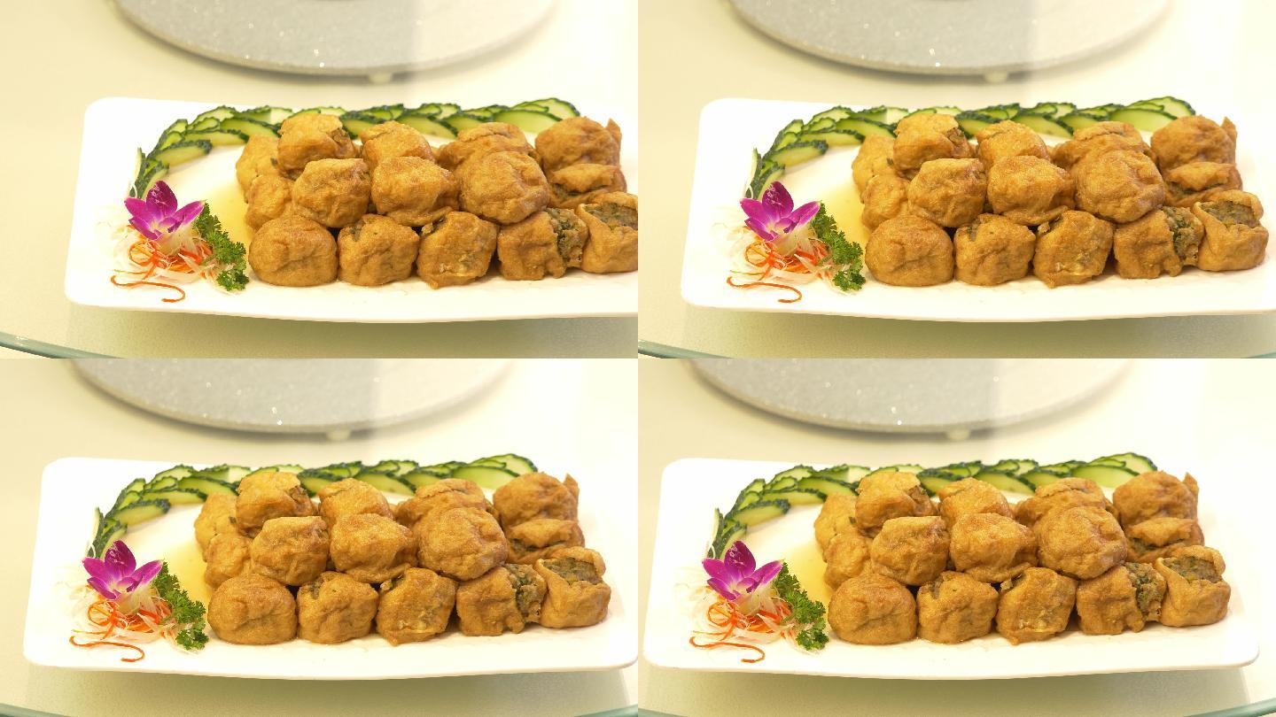 原创正版4K永州酿豆腐特色美食食物