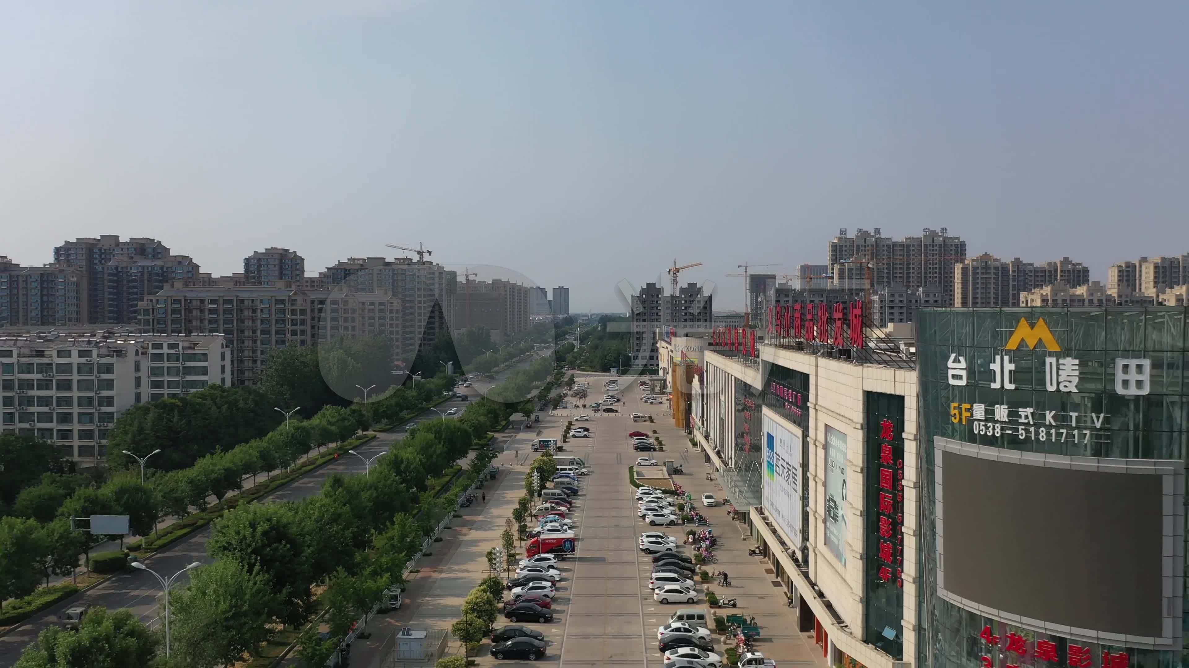 泰安宁阳亿丰时代广场航拍