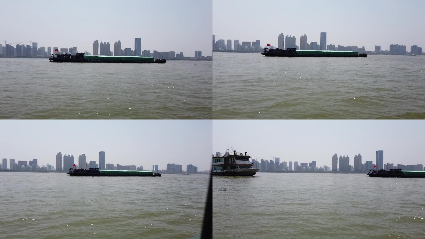 武汉长江的河运
