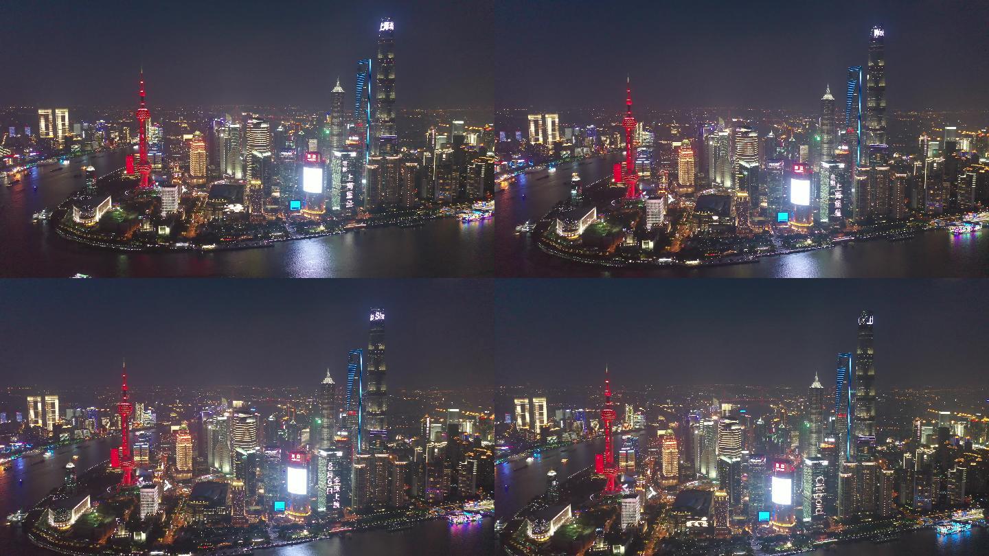 上海夜景素材4k 3840x2160 高清视频素材下载 编号 实拍视频 Vj师网www Vjshi Com
