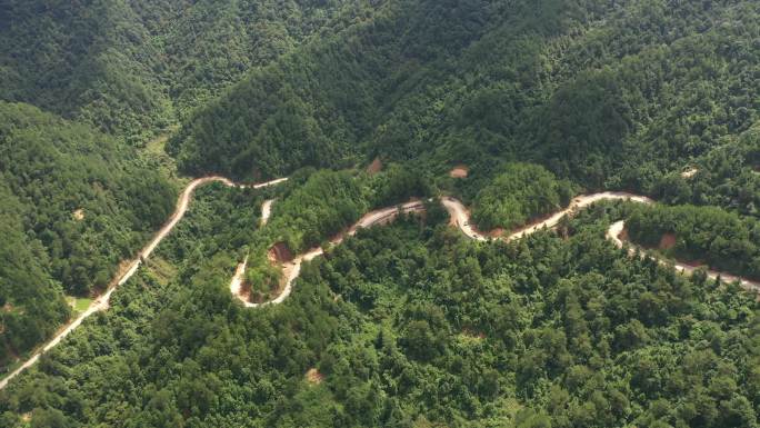 4K-log南方山区道路