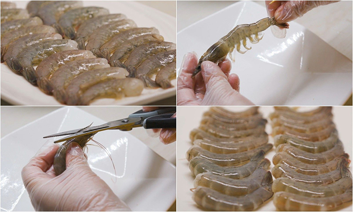 基围虾深水虾食材水产品视频素材