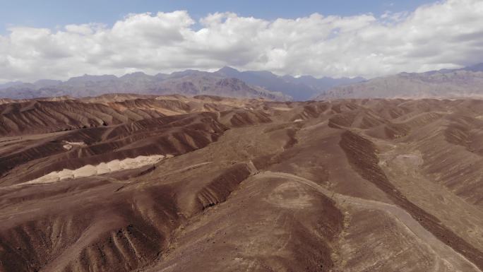 沙漠荒野大气航拍4K