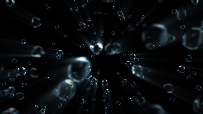 水珠散开-alpha通道