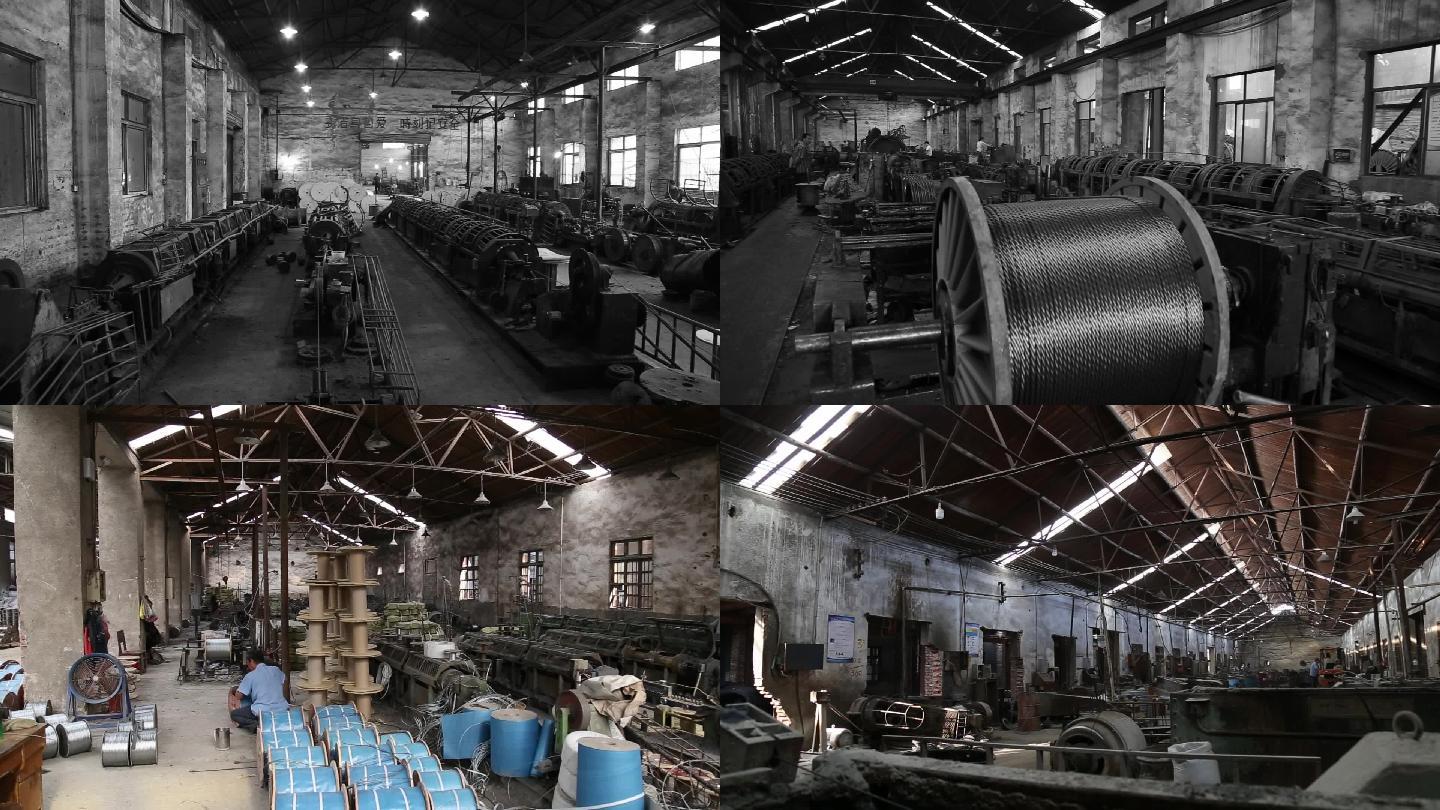 钢丝绳产业工业生产素材