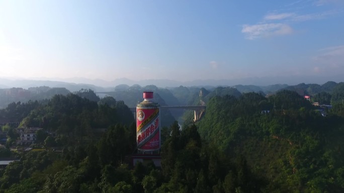 贵州最大的茅台酒瓶