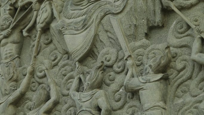 开元寺佛教浮雕壁画