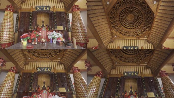 4K福建古建筑寺庙妈祖庙