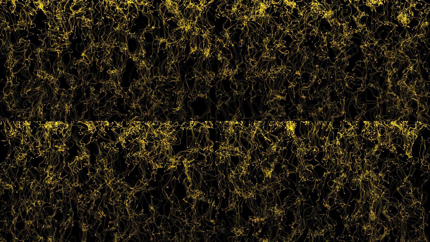 抽象线条生物细胞神经线条