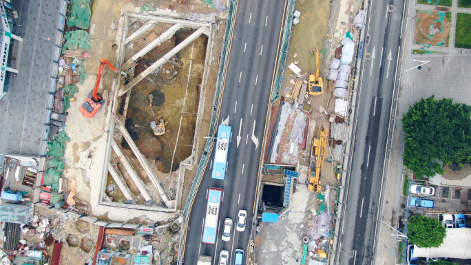 地铁道路修建-4K