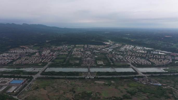 4K新北川大景航拍